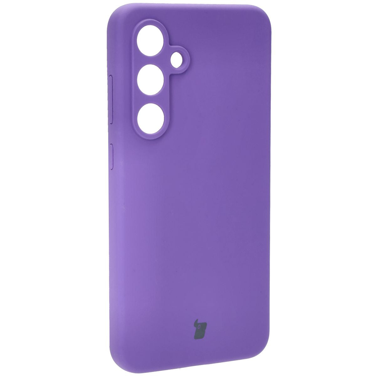 Silikon Handyhülle für Galaxy S24 FE, Bizon Soft Case, Violett