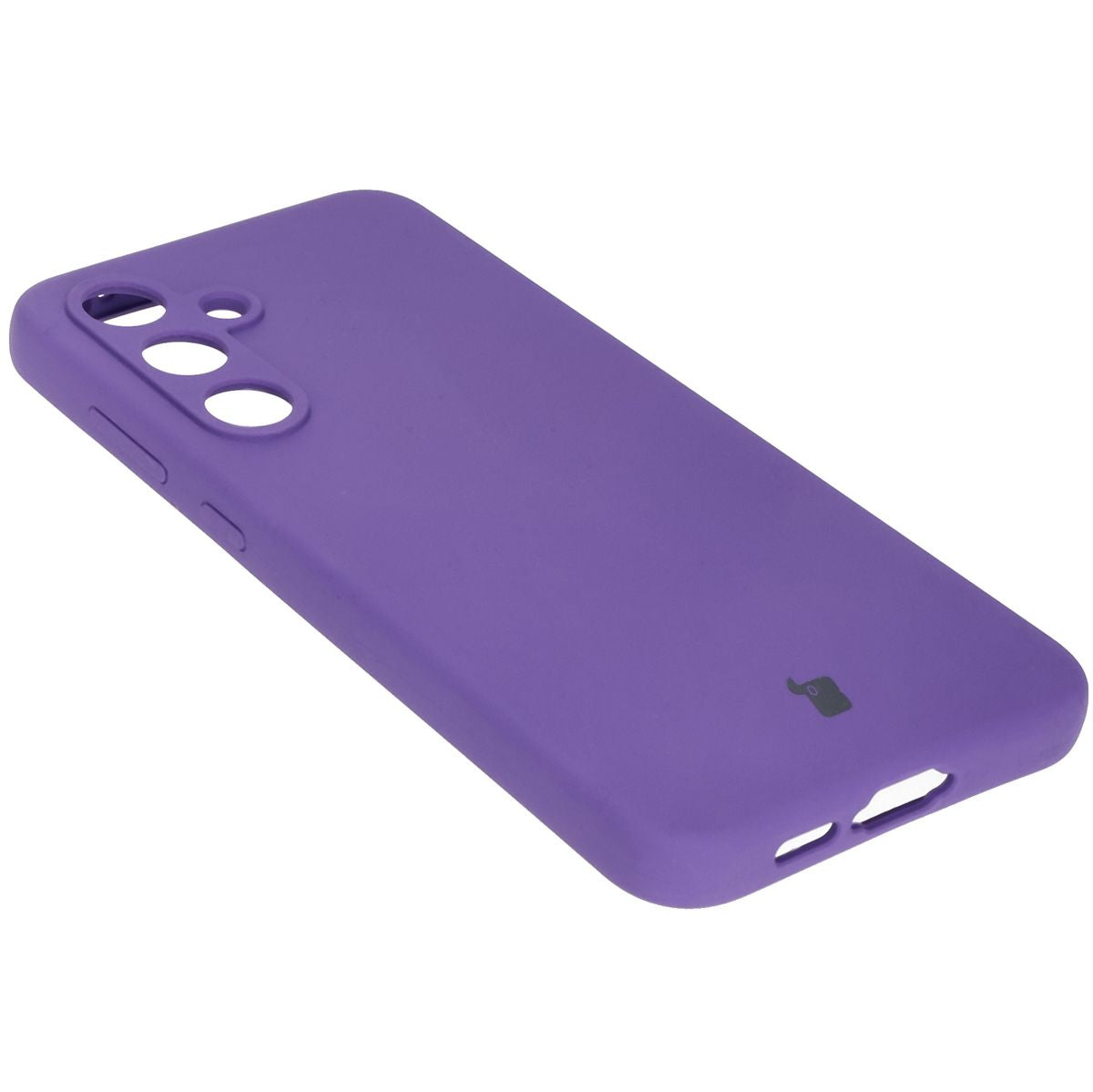 Silikon Handyhülle für Galaxy S24 FE, Bizon Soft Case, Violett