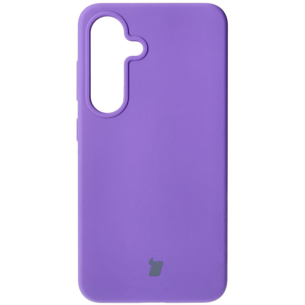 Silikon Handyhülle für Galaxy S25, Bizon Soft Case, Violett