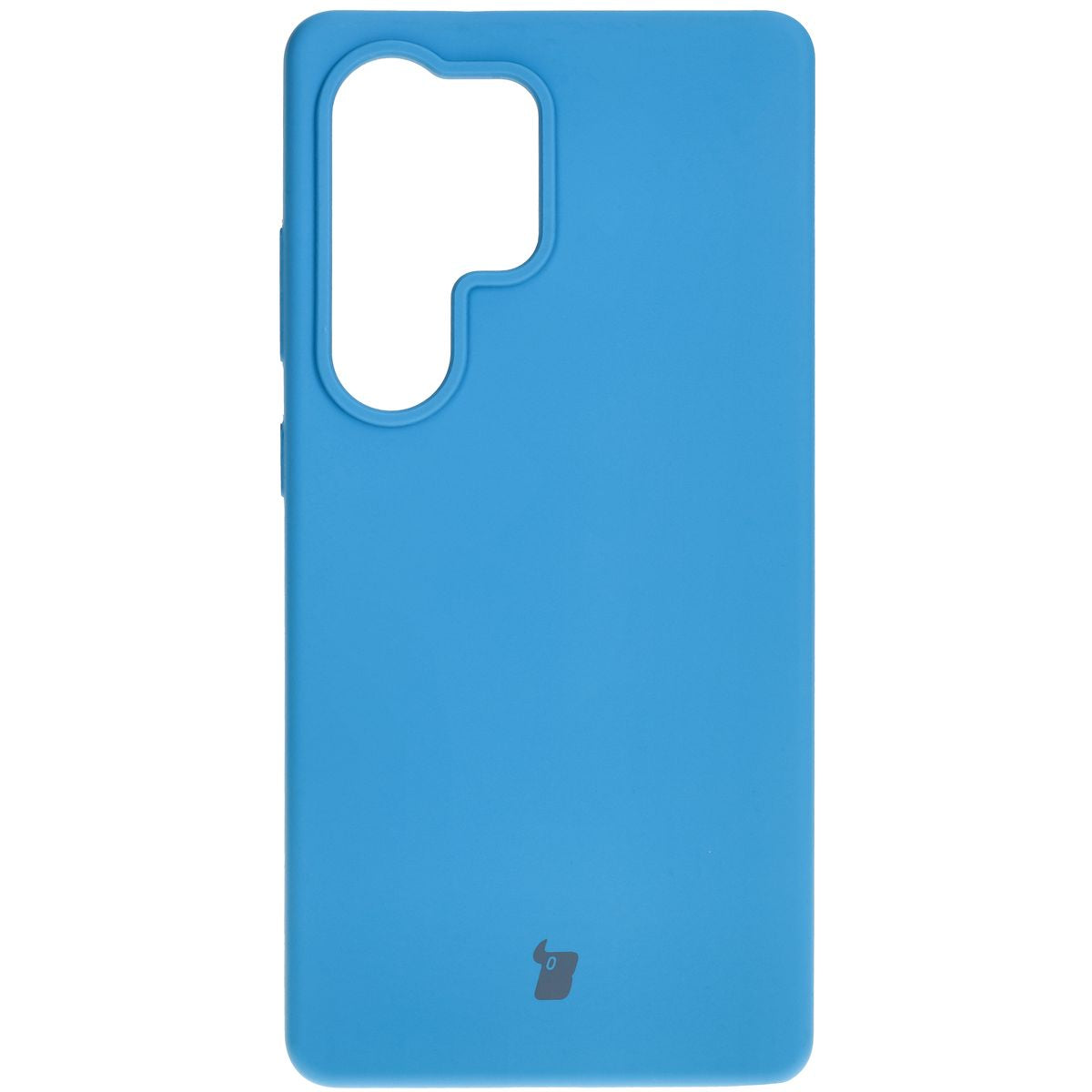 Silikon Handyhülle für Galaxy S25 Ultra, Bizon Soft Case, Blau