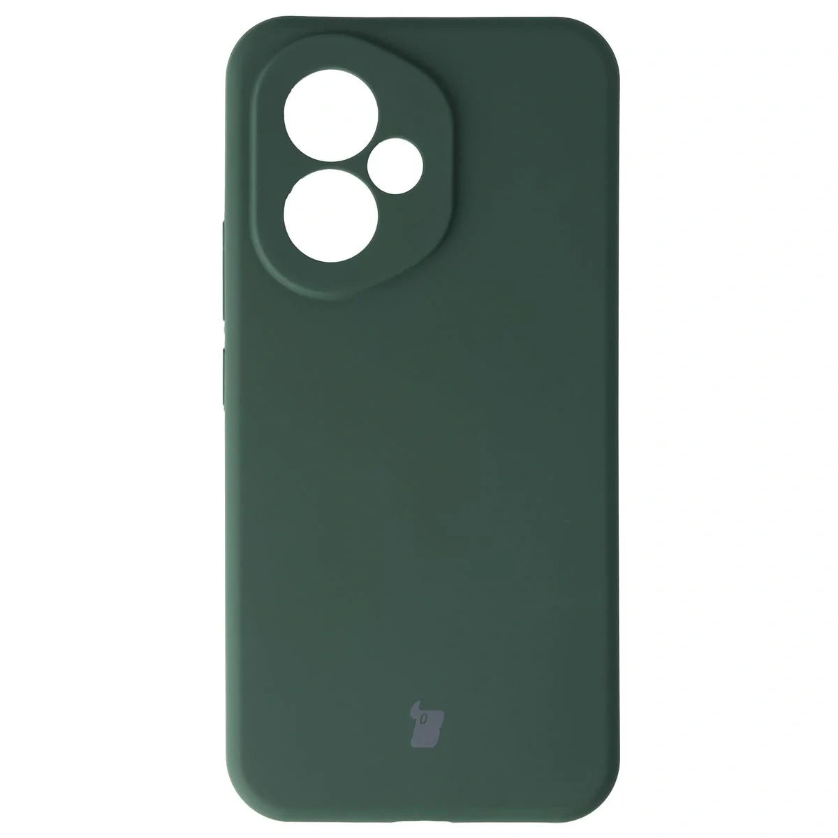 Silikon Handyhülle für Honor 400, Bizon Soft Case, Dunkelgrün