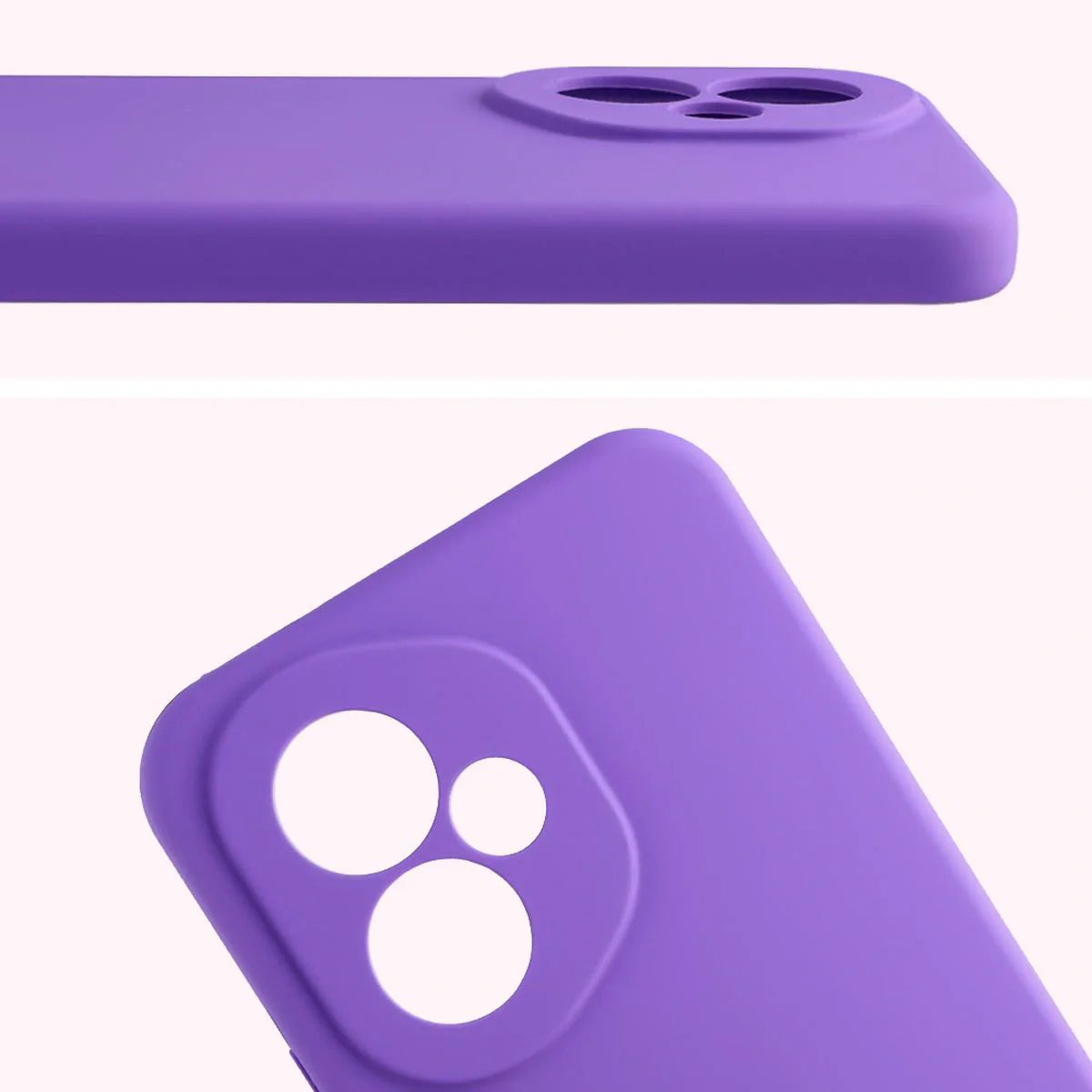 Silikon Handyhülle für Honor 400, Bizon Soft Case, Violett
