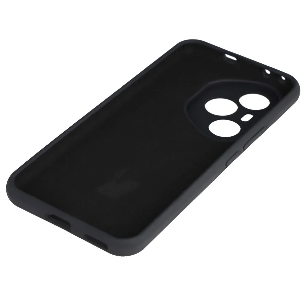 Silikon Handyhülle für Honor 400 Pro, Bizon Soft Case, Schwarz