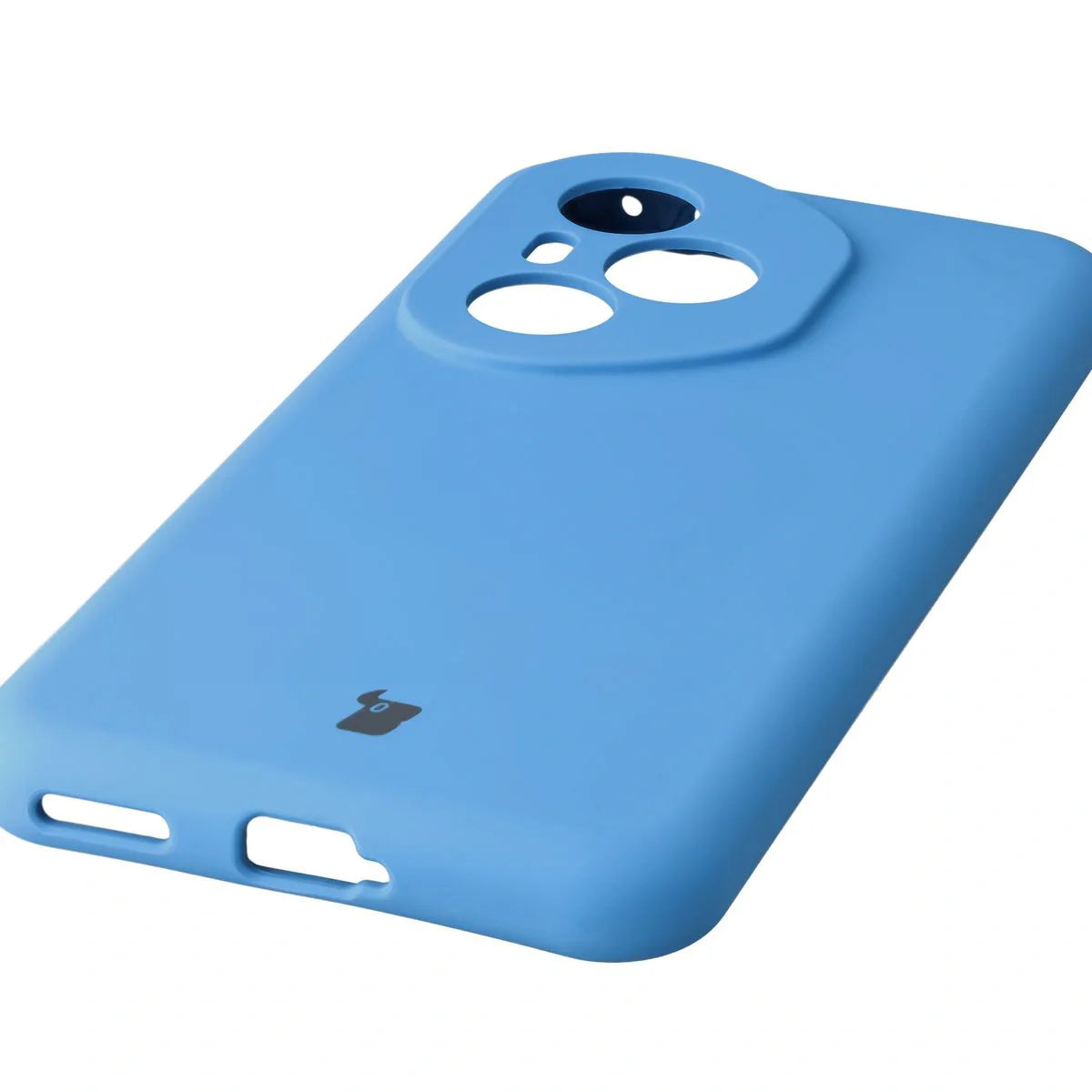Silikon Handyhülle für Honor 400 Pro, Bizon Soft Case, Blau