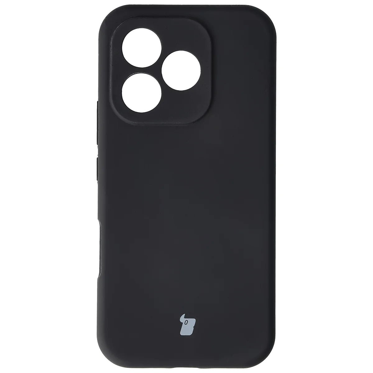 Silikon Handyhülle für Honor 600 Lite 5G, Bizon Soft Case, Schwarz