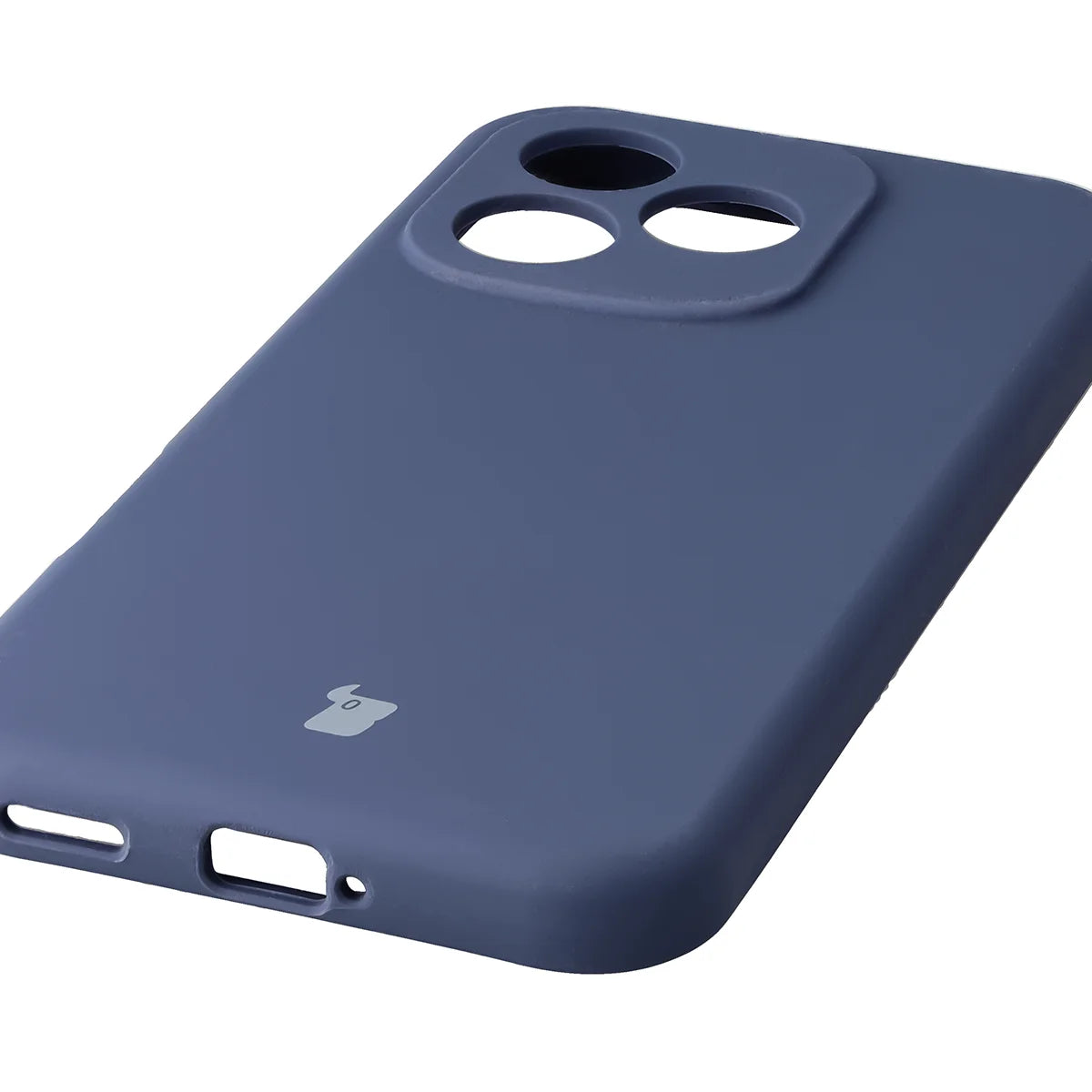 Silikon Handyhülle für Honor 600 Lite 5G, Bizon Soft Case, Dunkelblau