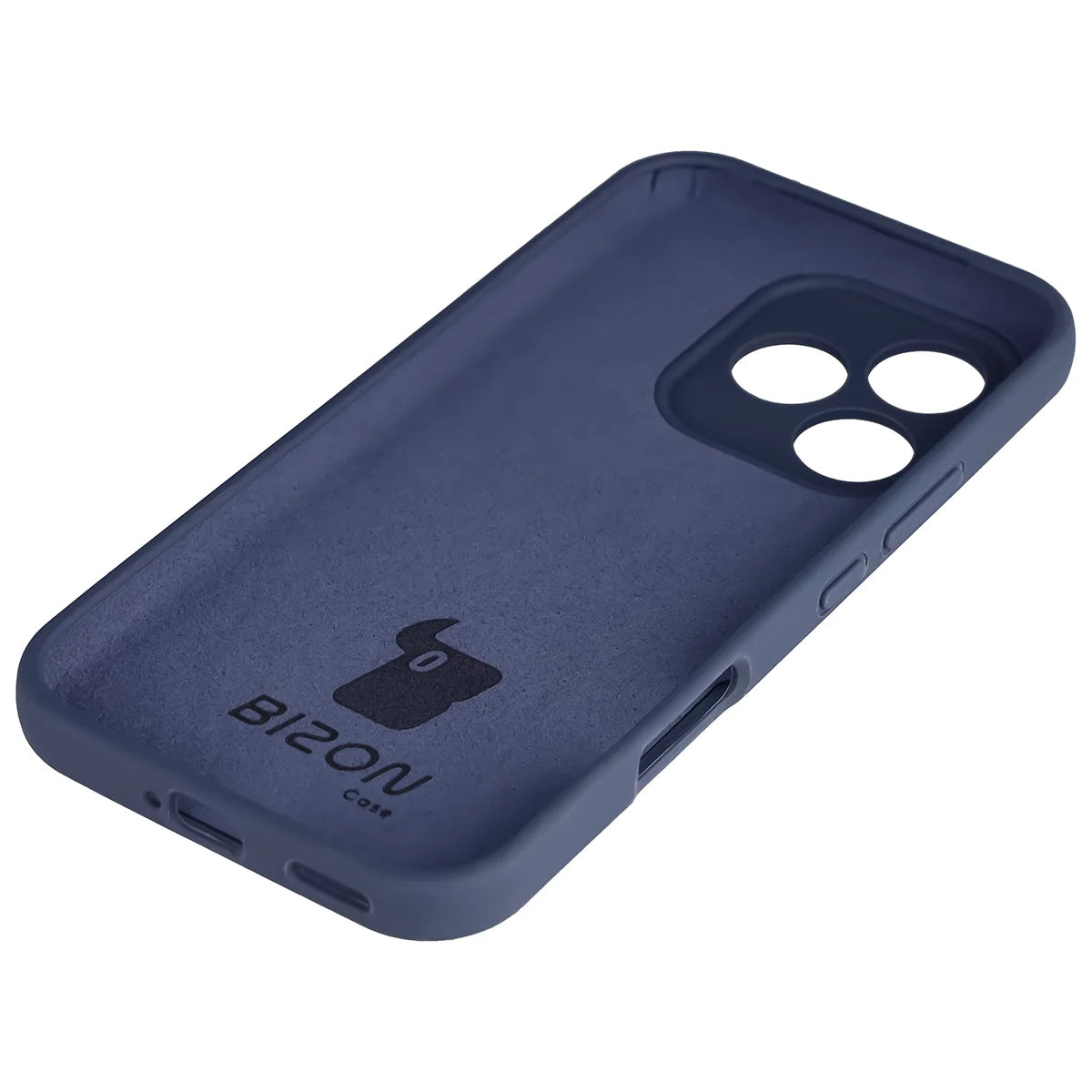 Silikon Handyhülle für Honor 600 Lite 5G, Bizon Soft Case, Dunkelblau
