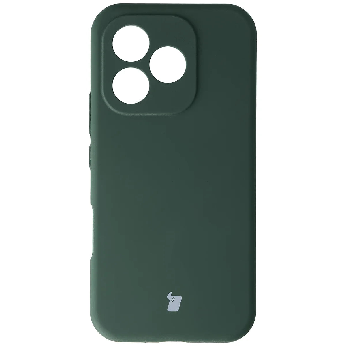Silikon Handyhülle für Honor 600 Lite 5G, Bizon Soft Case, Dunkelgrün