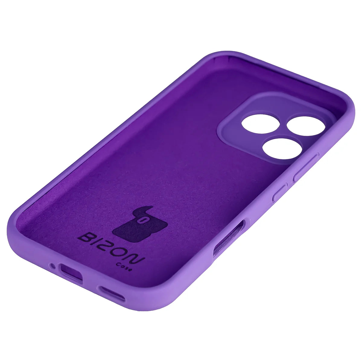 Silikon Handyhülle für Honor 600 Lite 5G, Bizon Soft Case, Violett