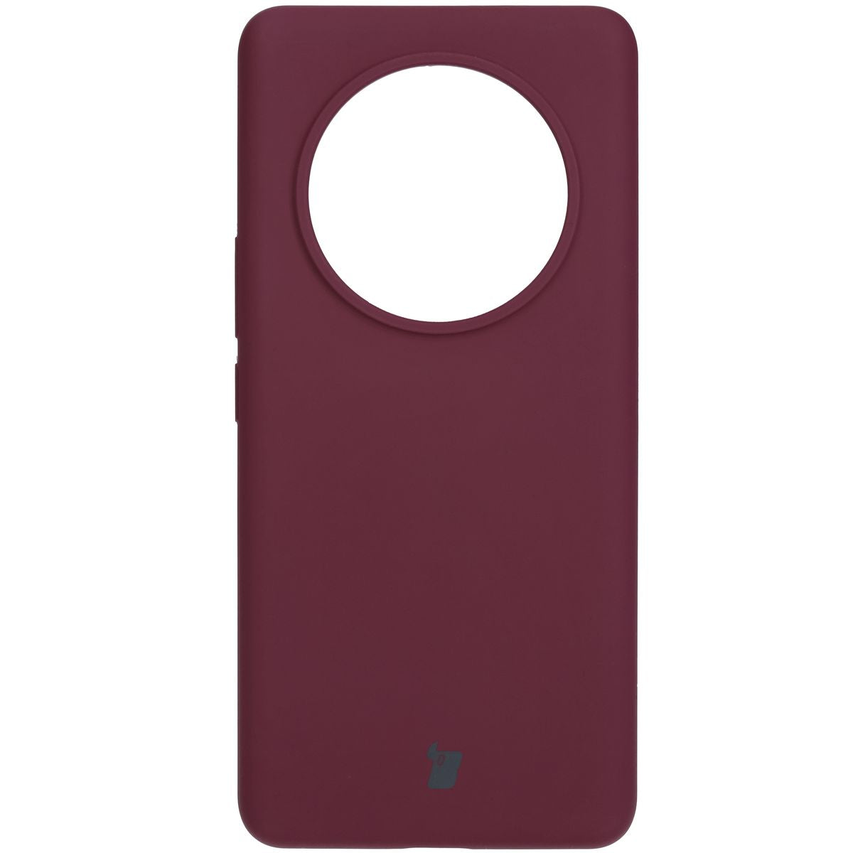 Silikon Handyhülle für Honor Magic7 Lite, Bizon Soft Case, Pflaumenfarbe