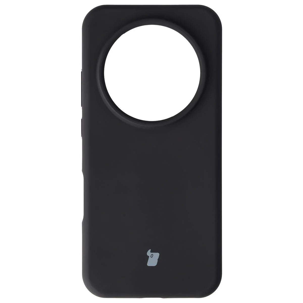 Silikon Handyhülle für Honor Magic8 Pro, Bizon Soft Case, Schwarz