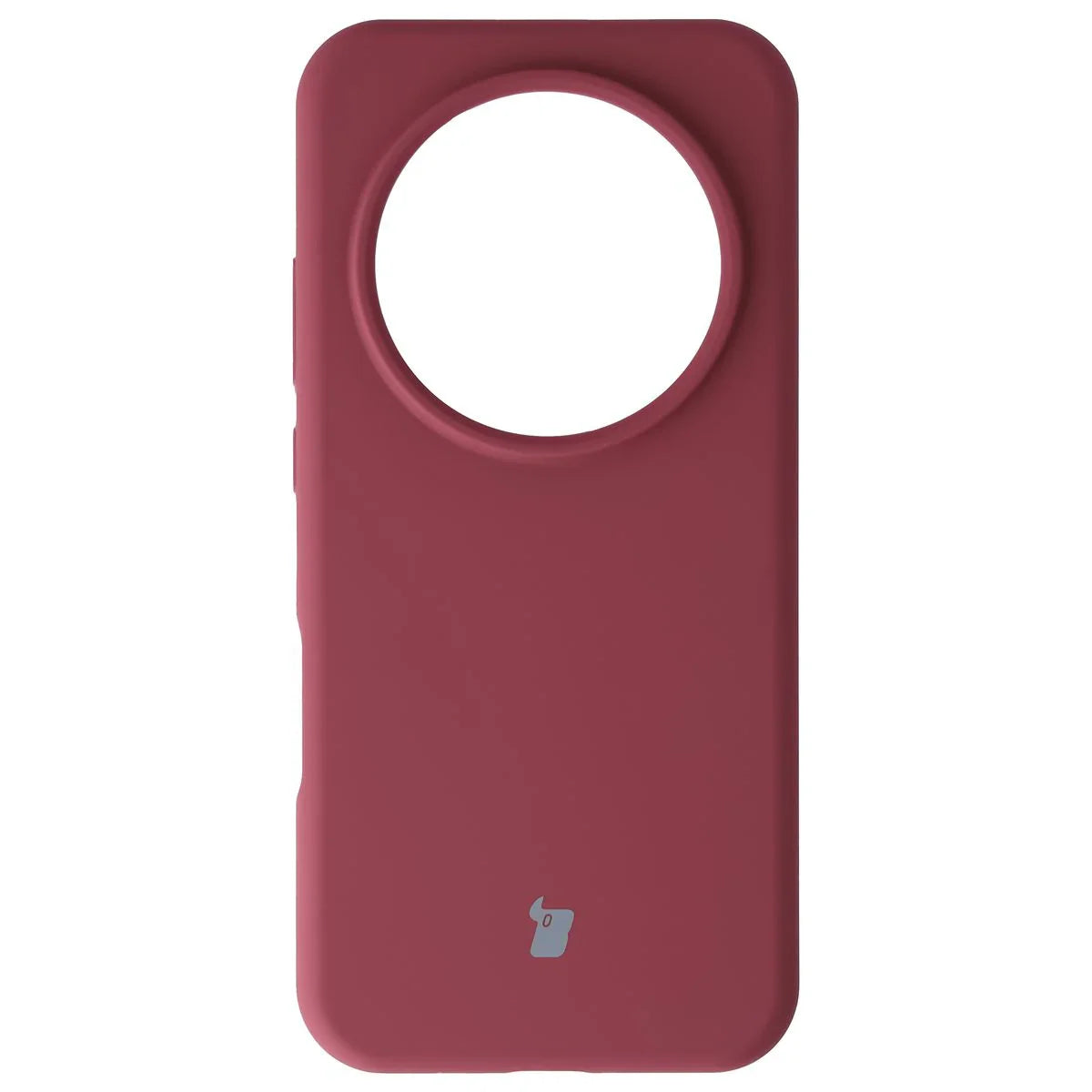 Silikon Handyhülle für Honor Magic8 Pro, Bizon Soft Case, Pflaumenfarbe