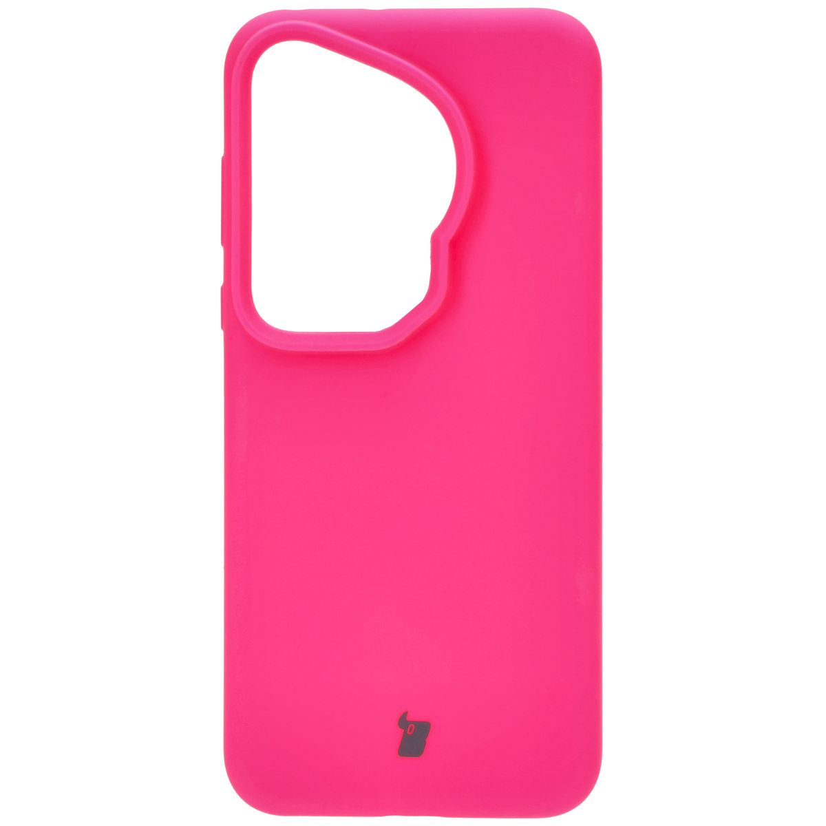 Silikon Handyhülle für Huawei Pura 70 Ultra, Bizon Soft Case, Neon-Pink