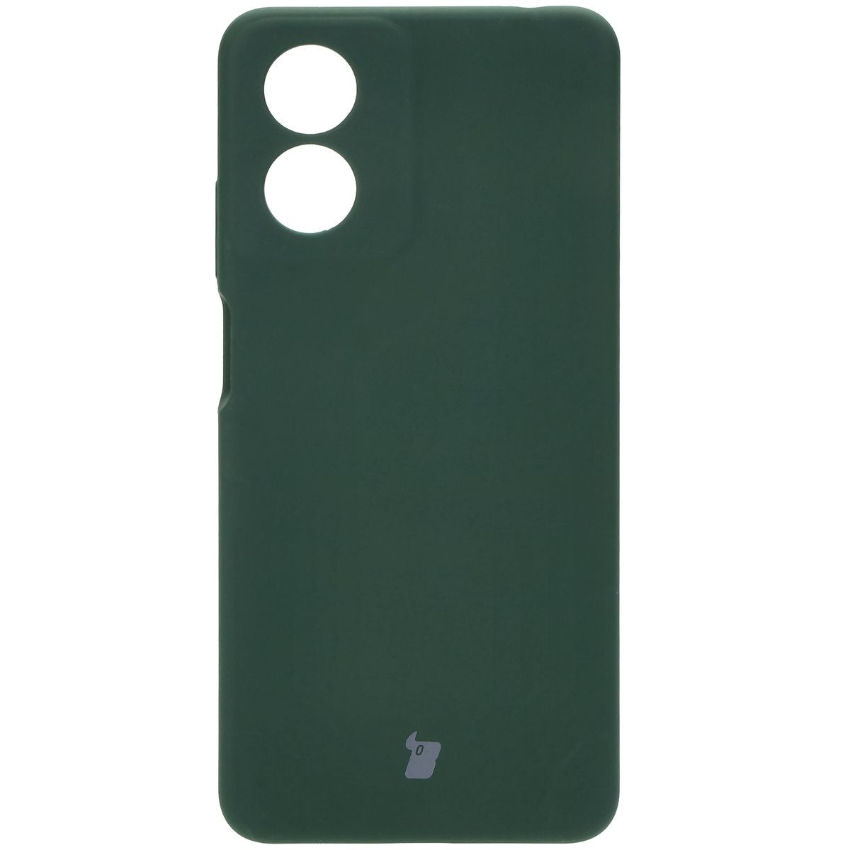 Silikon Handyhülle für Motorola Moto G04, Bizon Soft Case, Dunkelgrün