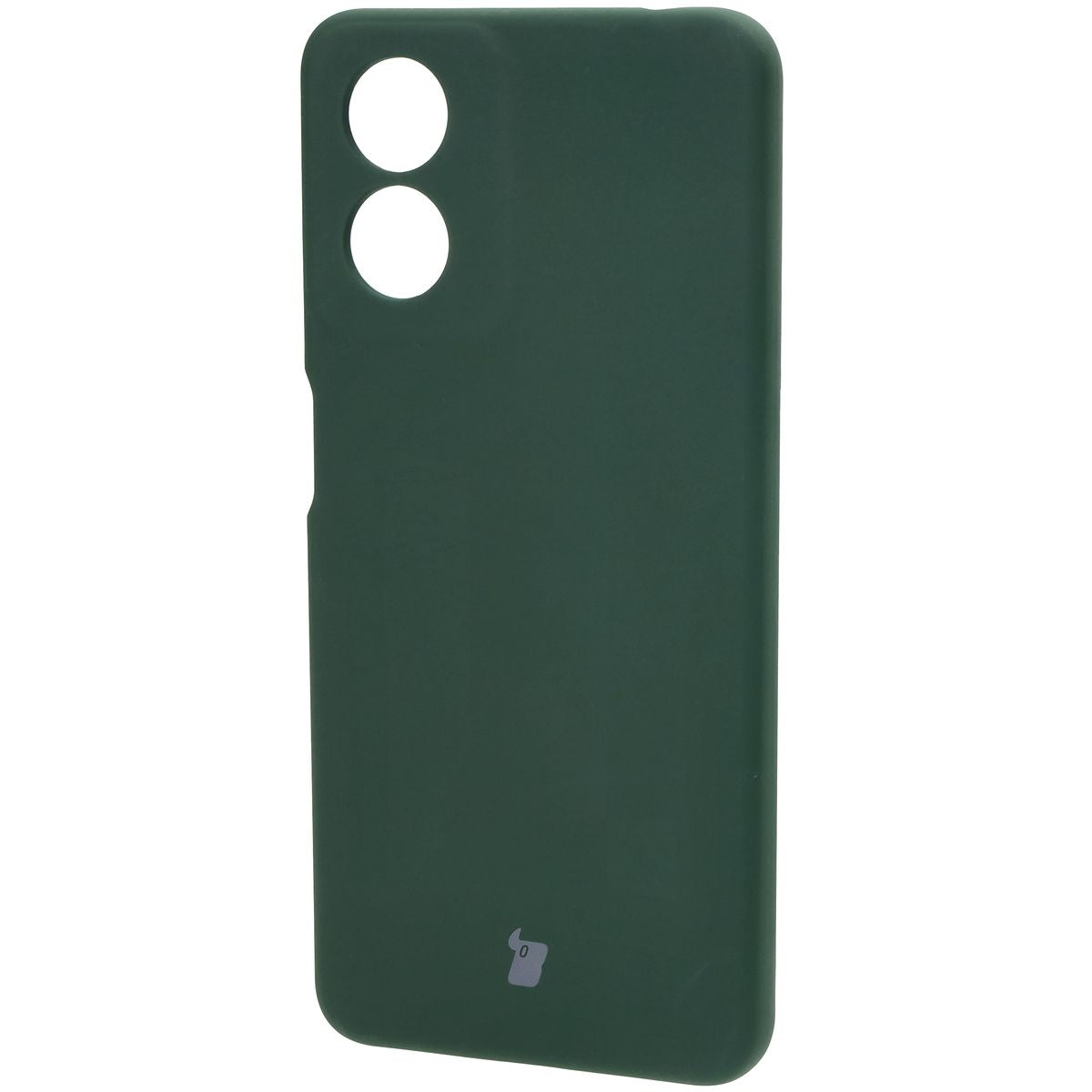 Silikon Handyhülle für Motorola Moto G04, Bizon Soft Case, Dunkelgrün