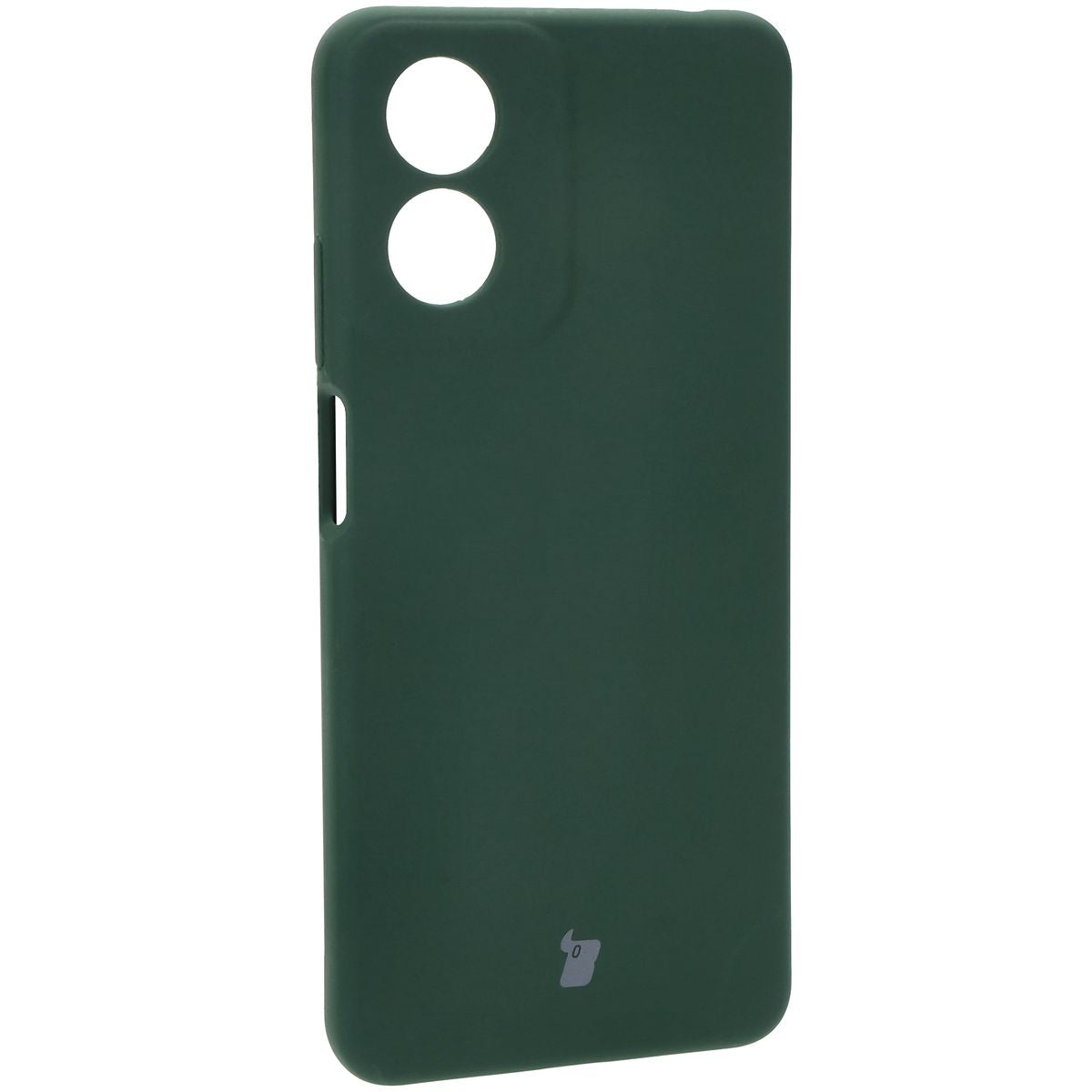 Silikon Handyhülle für Motorola Moto G04, Bizon Soft Case, Dunkelgrün