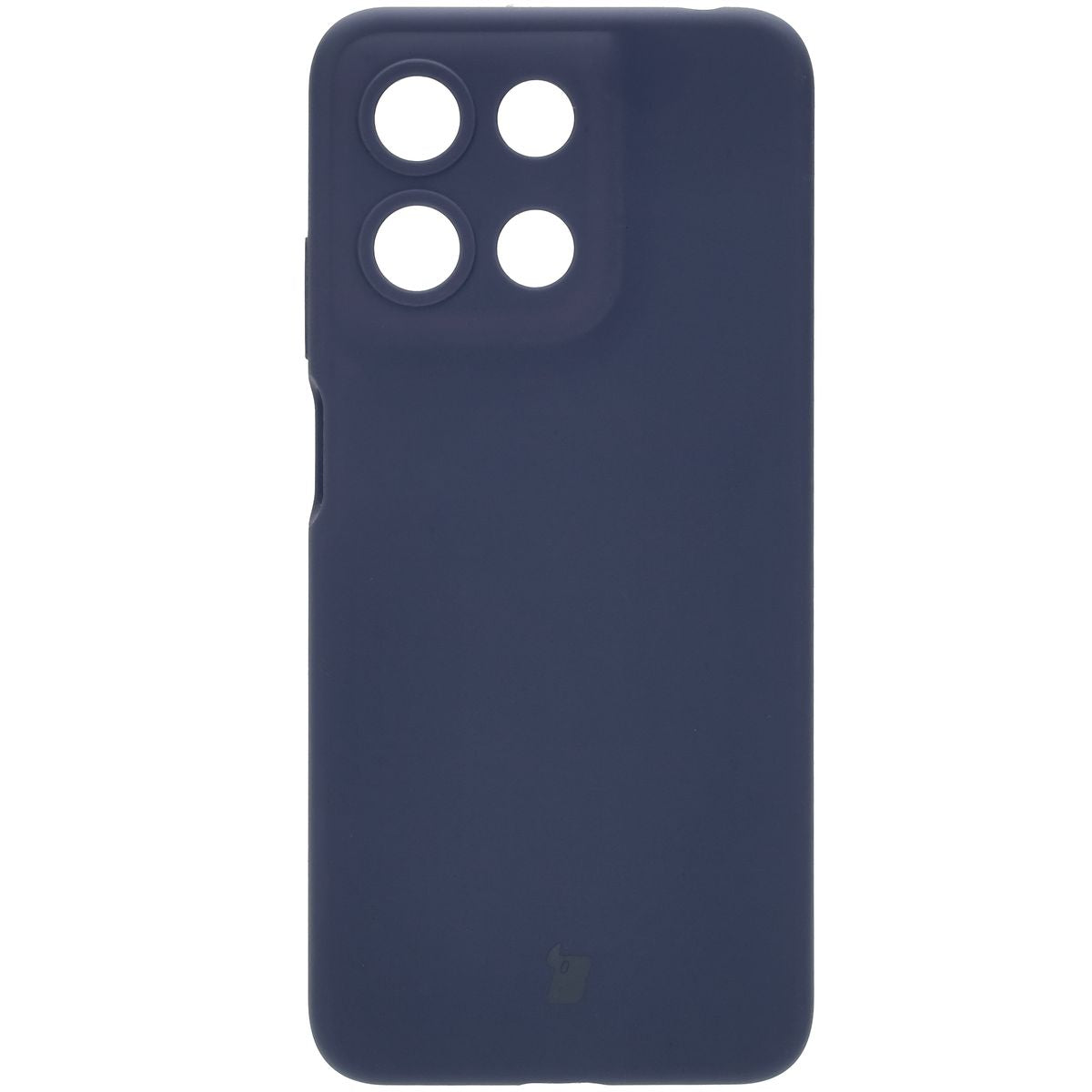 Silikon Handyhülle für Motorola Moto G17 / G17 Power / G15 / G15 Power, Bizon Soft Case, Dunkelblau