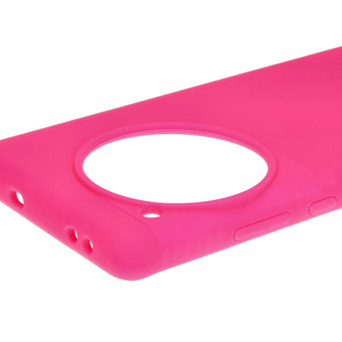 Silikon Handyhülle für OnePlus 12, Bizon Soft Case, Dunkelpink