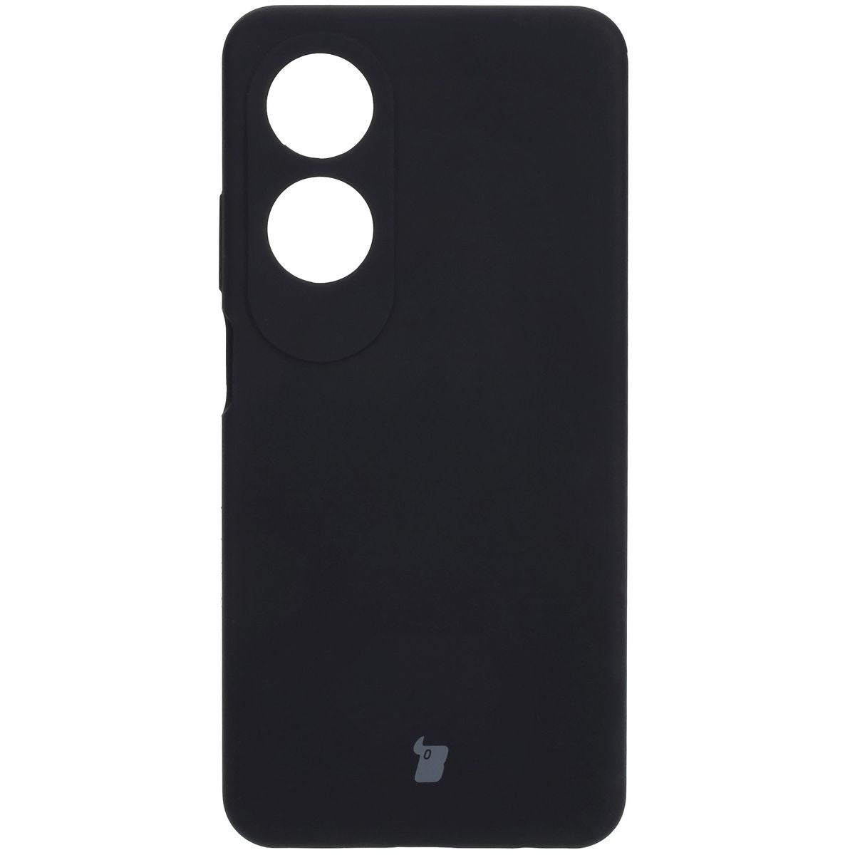 Silikon Handyhülle für Oppo A60 4G, Bizon Soft Case, Schwarz