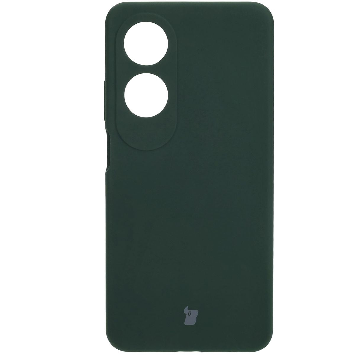 Silikon Handyhülle für Oppo A60 4G, Bizon Soft Case, Dunkelgrün