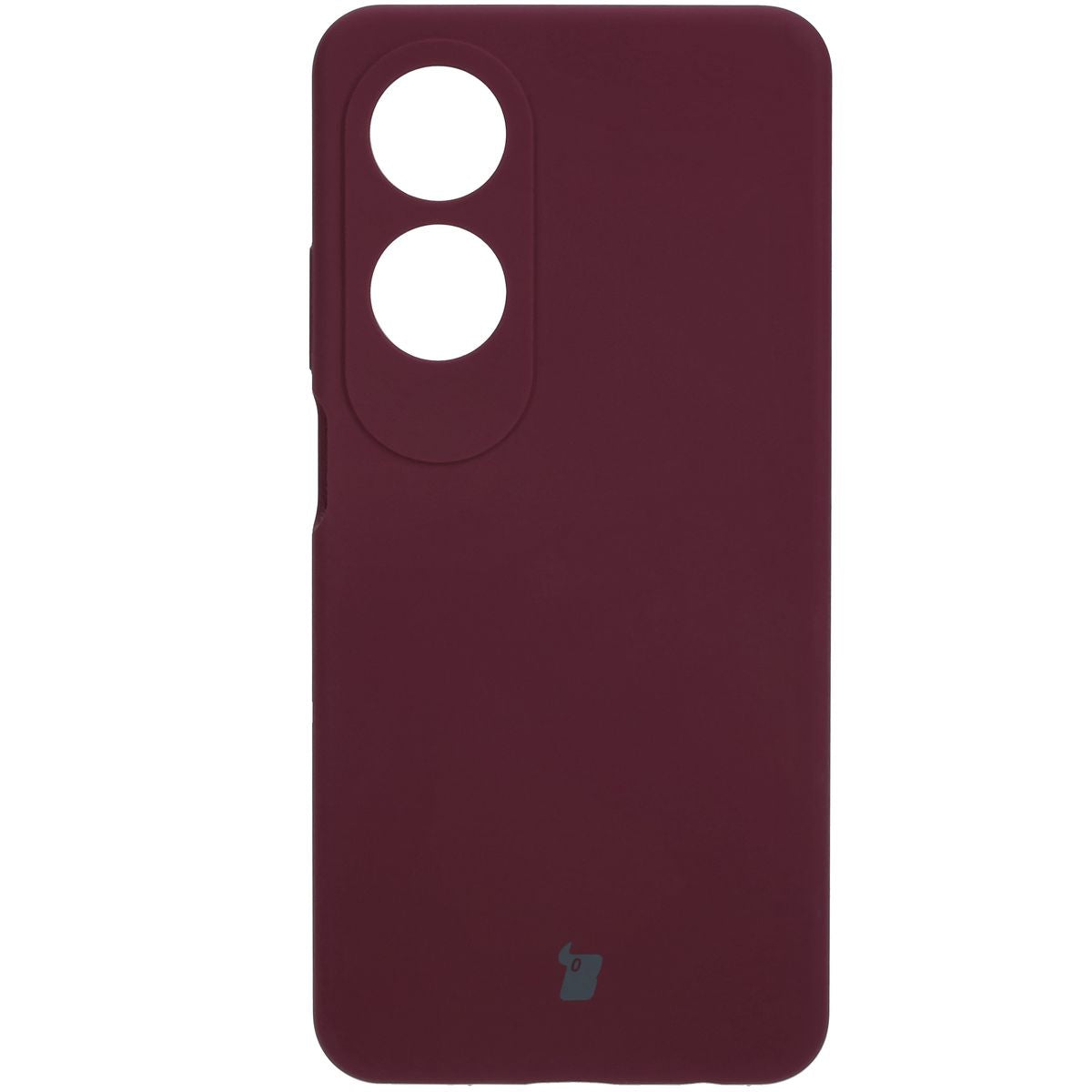 Silikon Handyhülle für Oppo A60 4G, Bizon Soft Case, Pflaumenfarbe