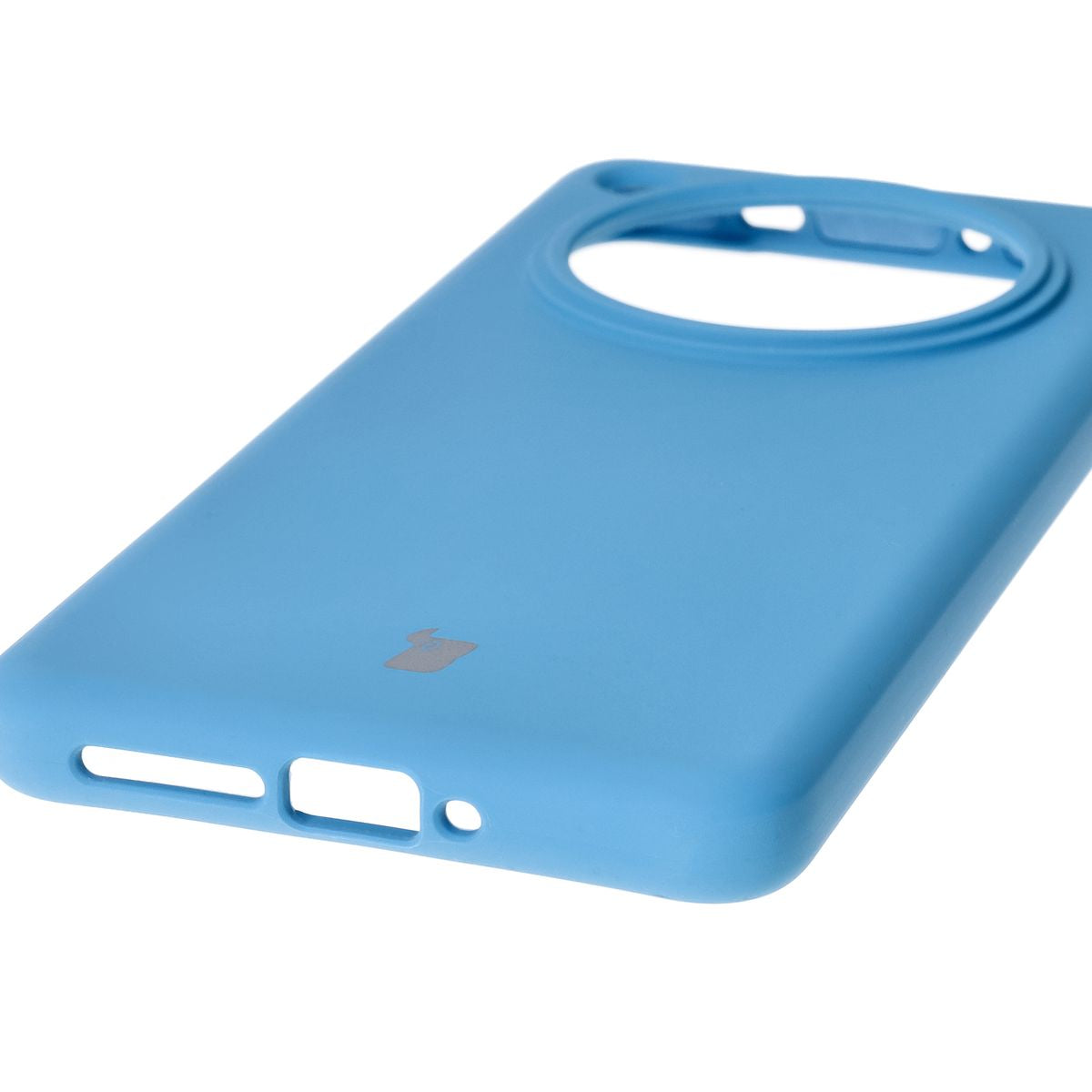 Silikon Handyhülle für Oppo Find X8 Pro, Bizon Soft Case, Blau