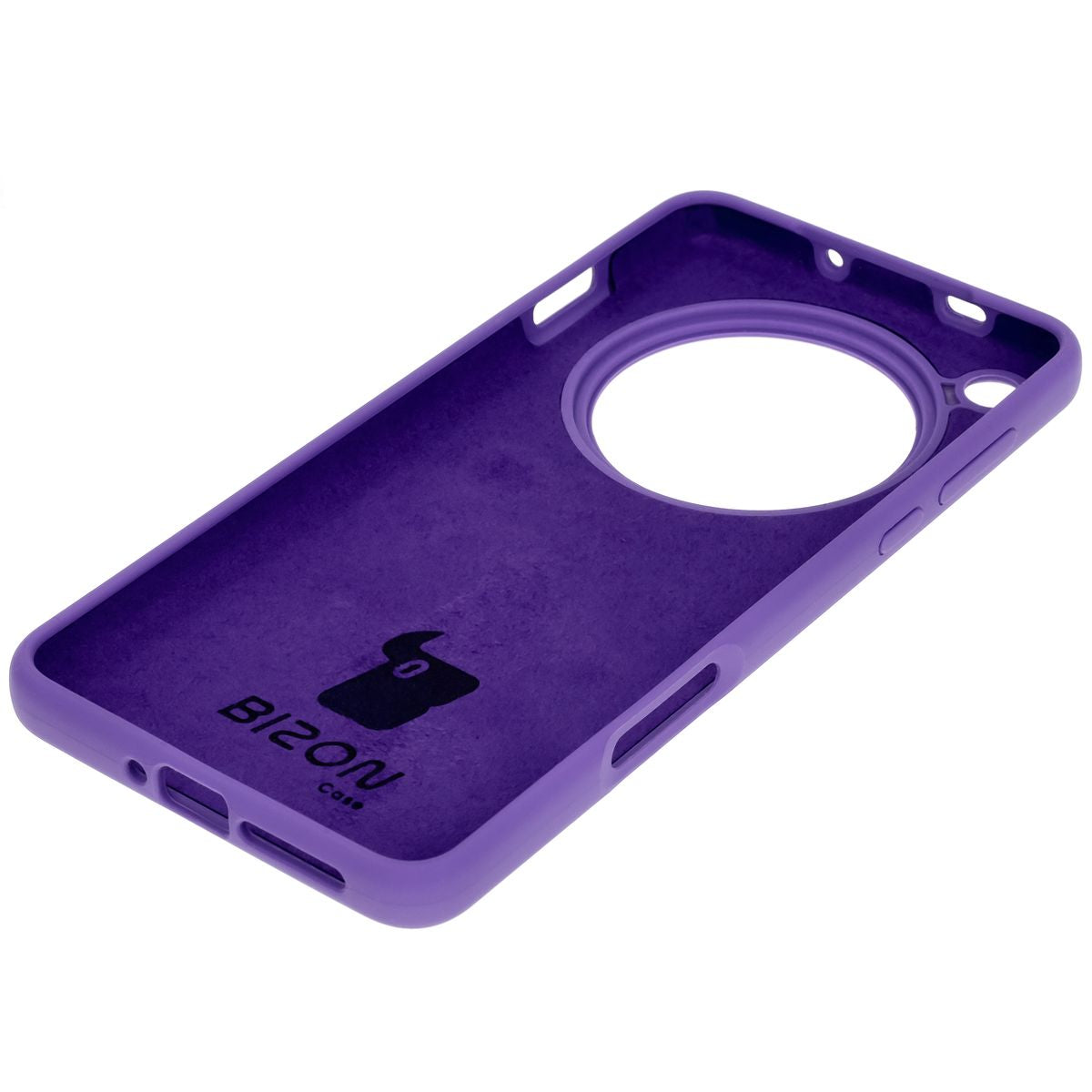 Silikon Handyhülle für Oppo Find X8 Pro, Bizon Soft Case, Violett