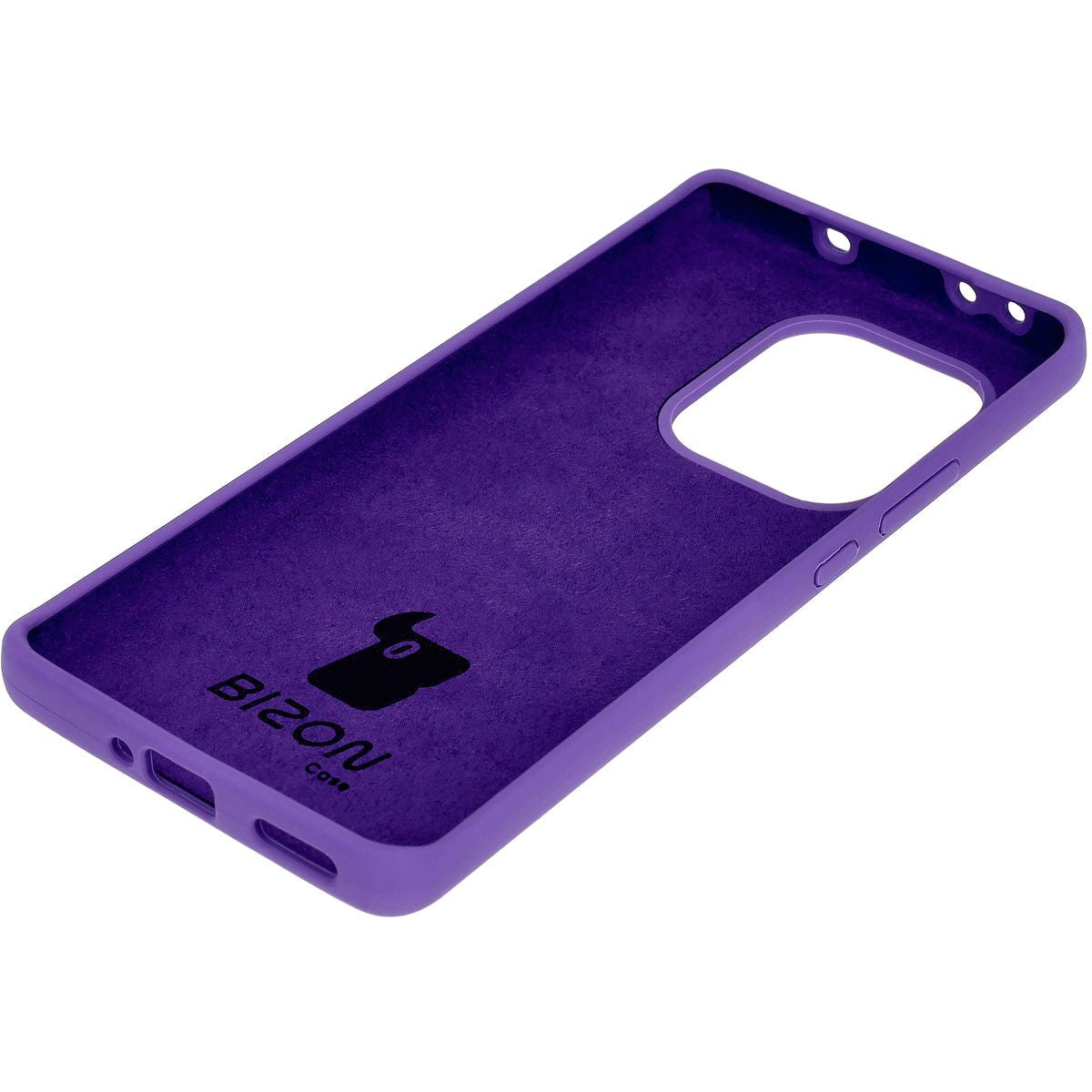 Silikon Handyhülle für Realme GT 6 / 6T / Neo 6 / Neo 6 SE, Bizon Soft Case, Violett
