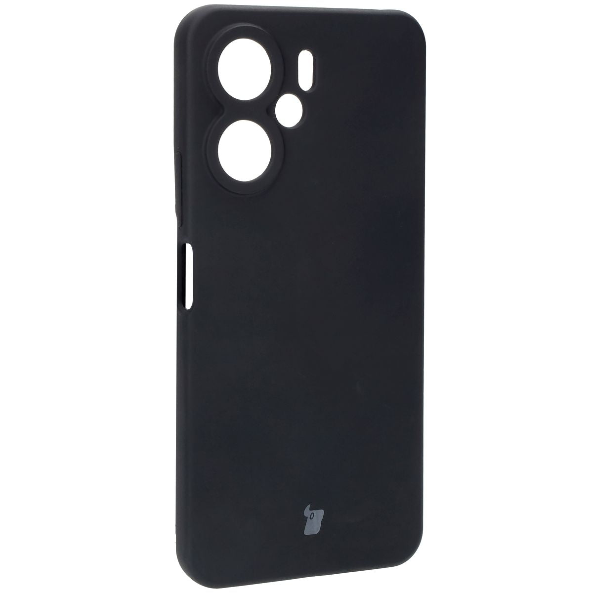 Silikon Handyhülle für Xiaomi Redmi 13C 4G / Xiaomi Redmi 13C 5G / Xiaomi Poco C65, Bizon Soft Case, Schwarz