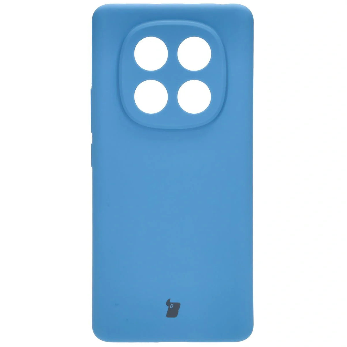 Silikon Handyhülle für Xiaomi Redmi Note 14 Pro 4G, Bizon Soft Case, Blau