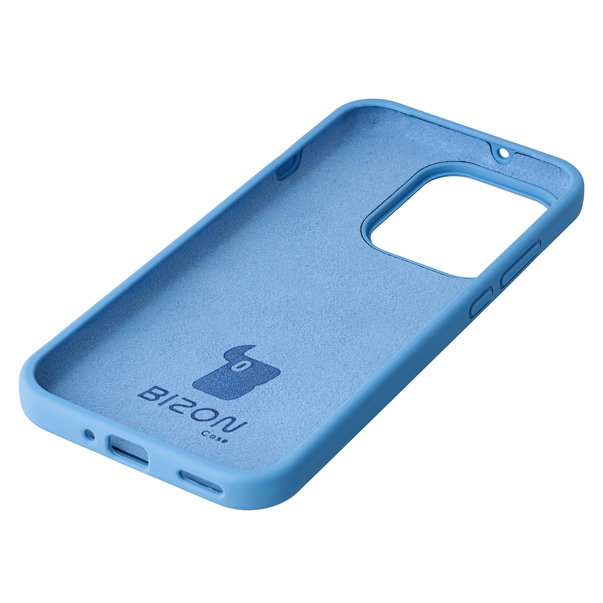 Silikon Handyhülle für Oppo Reno16 F / Reno16 FS, Bizon Soft Case, Blau (4/7)