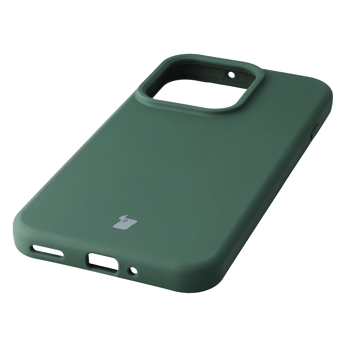 Silikon Handyhülle für Oppo Reno16 F / Reno16 FS, Bizon Soft Case, Dunkelgrün (3/7)