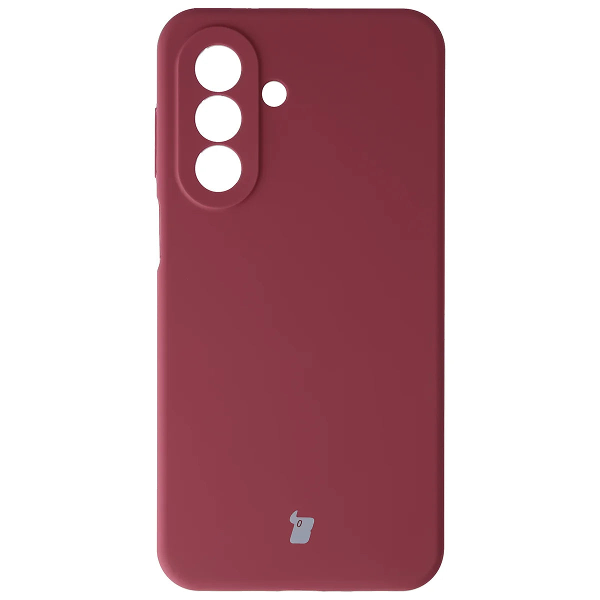 Silikon Handyhülle für Galaxy A27 5G, Bizon Soft Case, Pflaumenfarbe