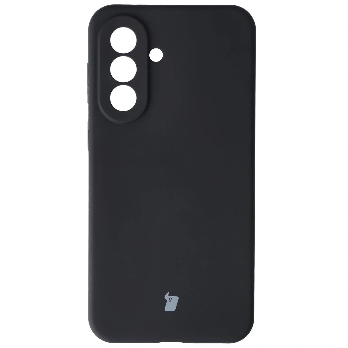 Silikon Handyhülle für Galaxy A37 5G, Bizon Soft Case, Schwarz