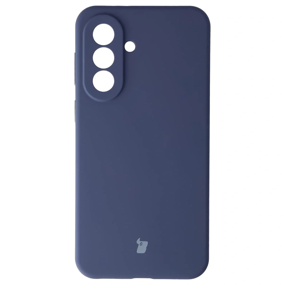 Silikon Handyhülle für Galaxy A37 5G, Bizon Soft Case, Dunkelblau