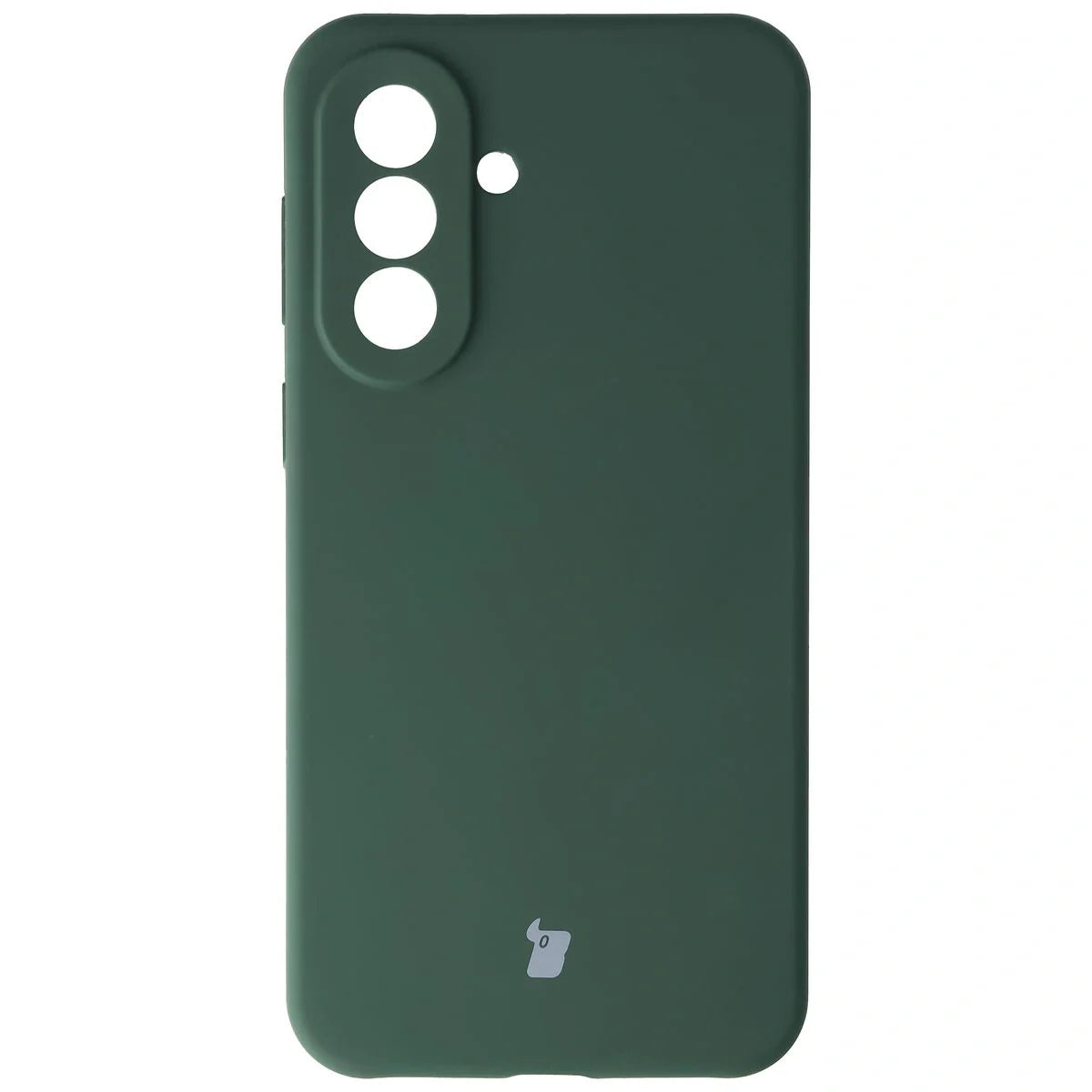 Silikon Handyhülle für Galaxy A37 5G, Bizon Soft Case, Dunkelgrün