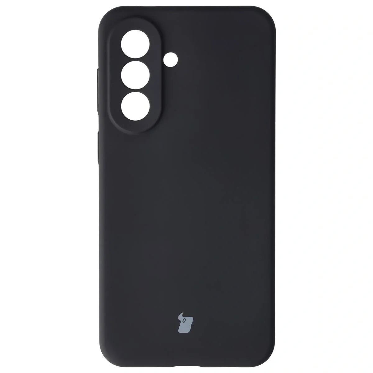 Silikon Handyhülle für Galaxy A57 5G, Bizon Soft Case, Schwarz