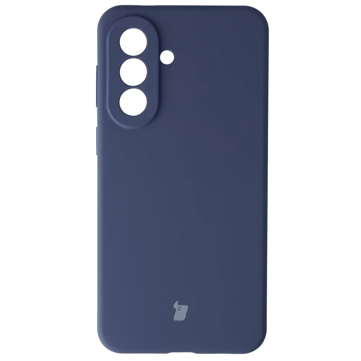 Silikon Handyhülle für Galaxy A57 5G, Bizon Soft Case, Dunkelblau