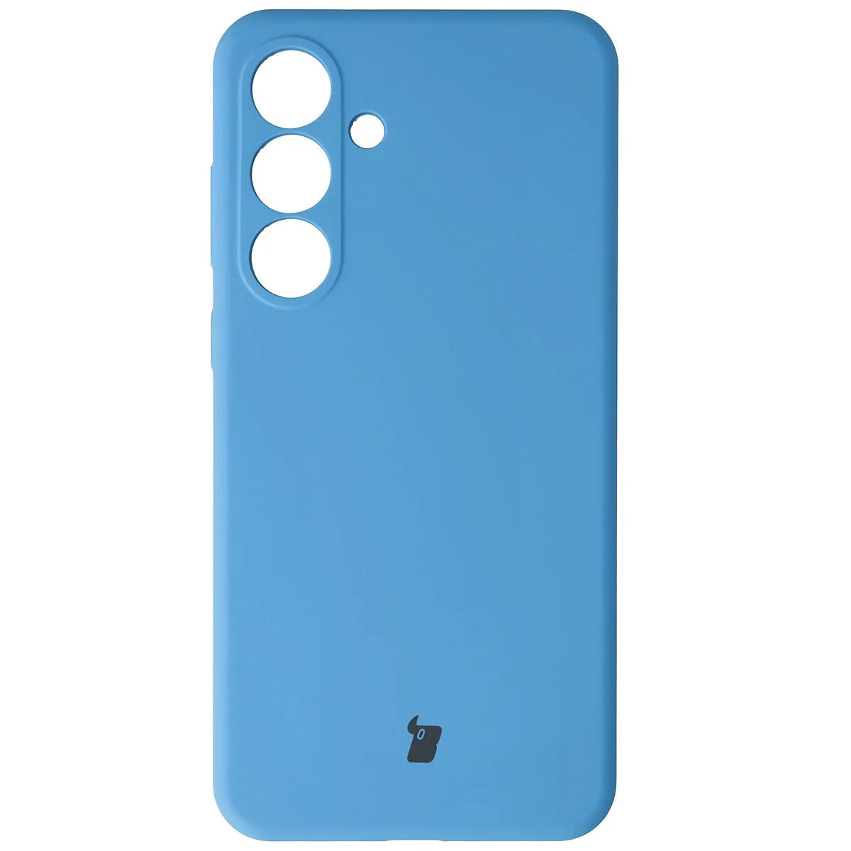 Silikon Handyhülle für Galaxy S25 FE, Bizon Soft Case, Blau