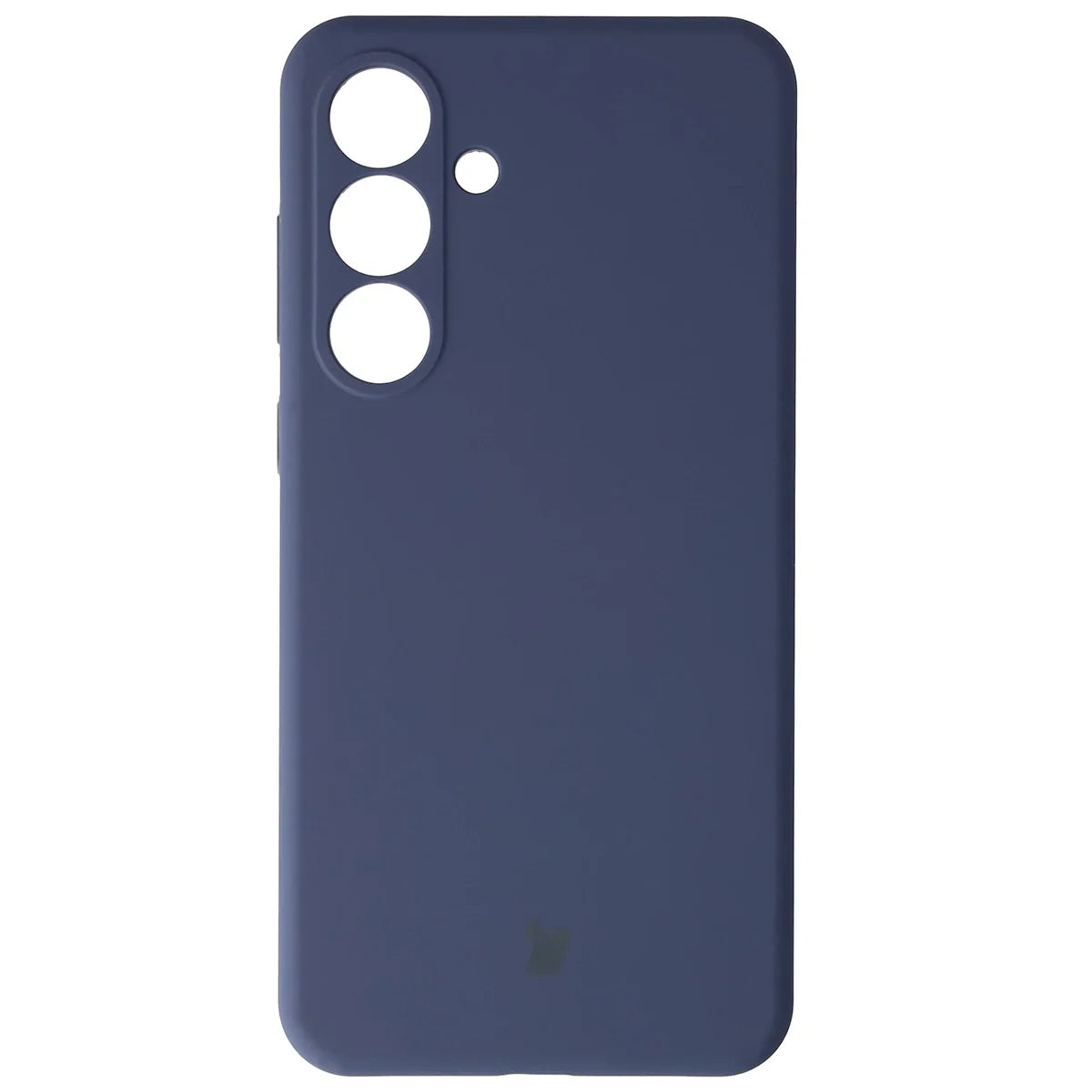 Silikon Handyhülle für Galaxy S25 FE, Bizon Soft Case, Dunkelblau