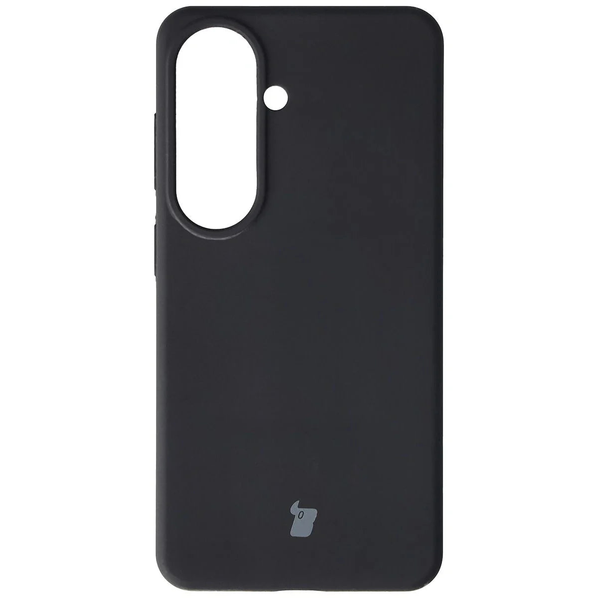 Silikon Handyhülle für Galaxy S26, Bizon Soft Case, Schwarz