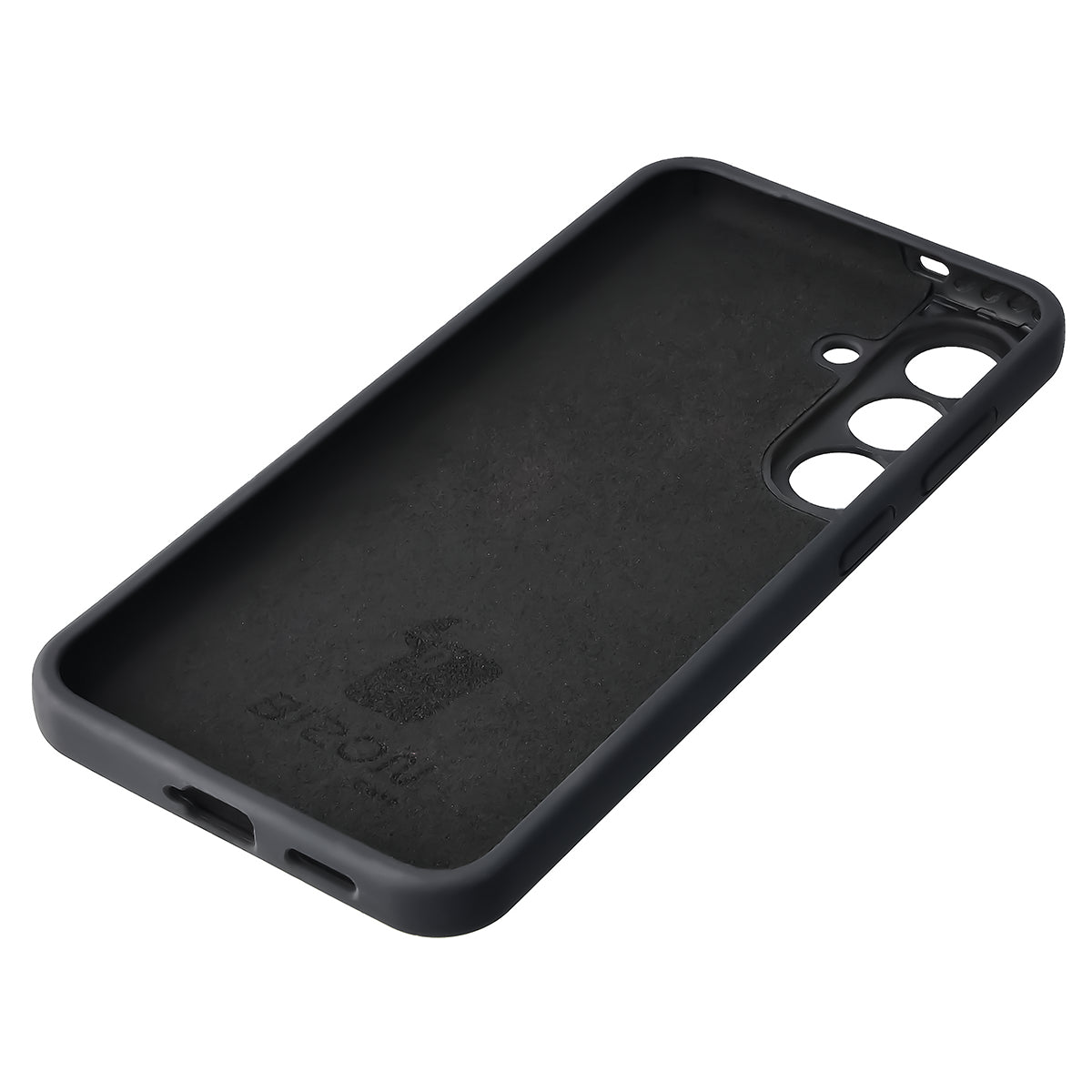 Silikon Handyhülle für Galaxy S26 FE, Bizon Soft Case, Schwarz (4/7)