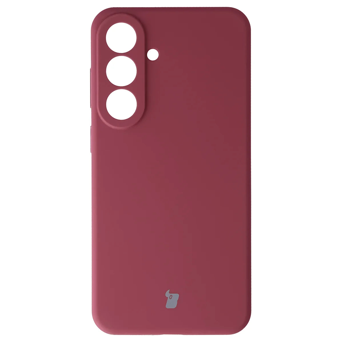 Silikon Handyhülle für Galaxy S26 FE, Bizon Soft Case, Pflaumenfarbe (2/7)