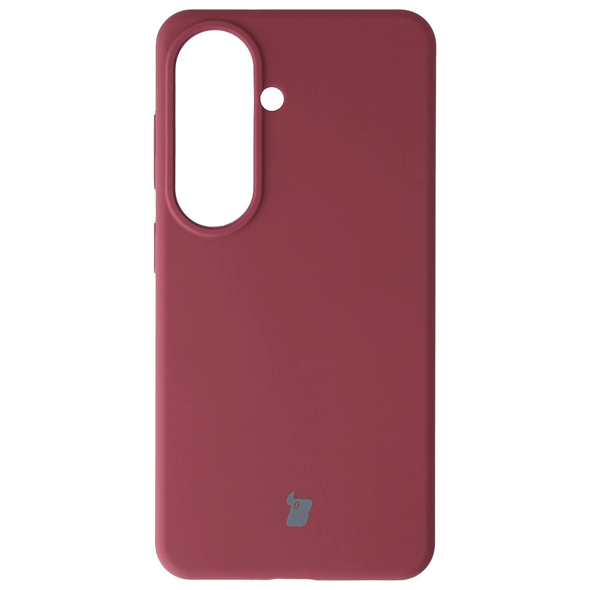 Silikon Handyhülle für Galaxy S26, Bizon Soft Case, Pflaumenfarbe