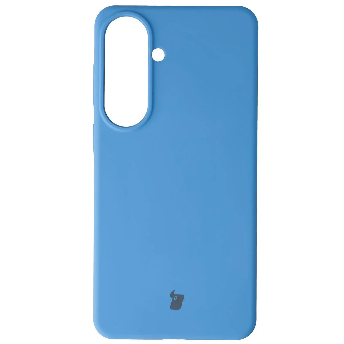 Silikon Handyhülle für Galaxy S26 Plus, Bizon Soft Case, Blau