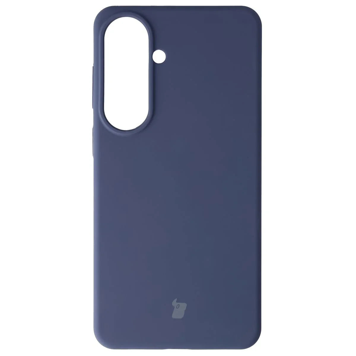 Silikon Handyhülle für Galaxy S26 Plus, Bizon Soft Case, Dunkelblau