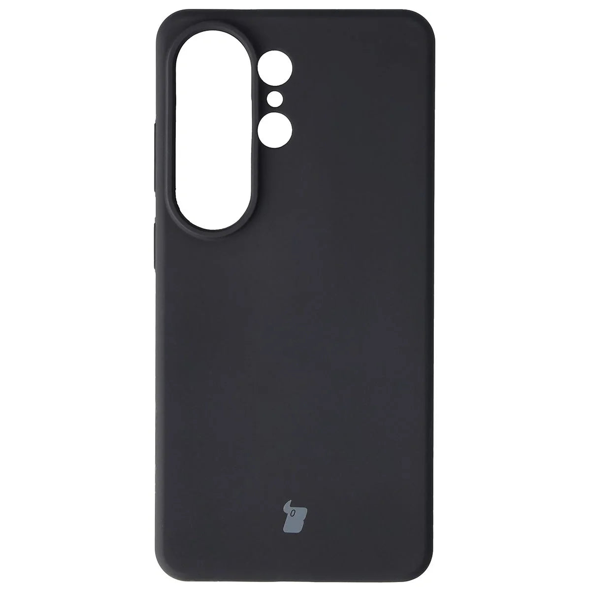Silikon Handyhülle für Galaxy S26 Ultra, Bizon Soft Case, Schwarz
