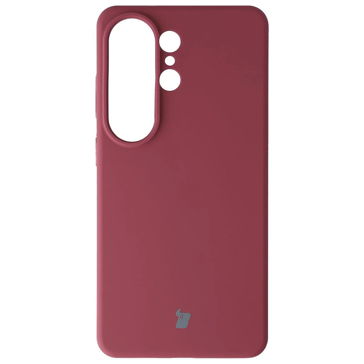 Silikon Handyhülle für Galaxy S26 Ultra, Bizon Soft Case, Pflaumenfarbe