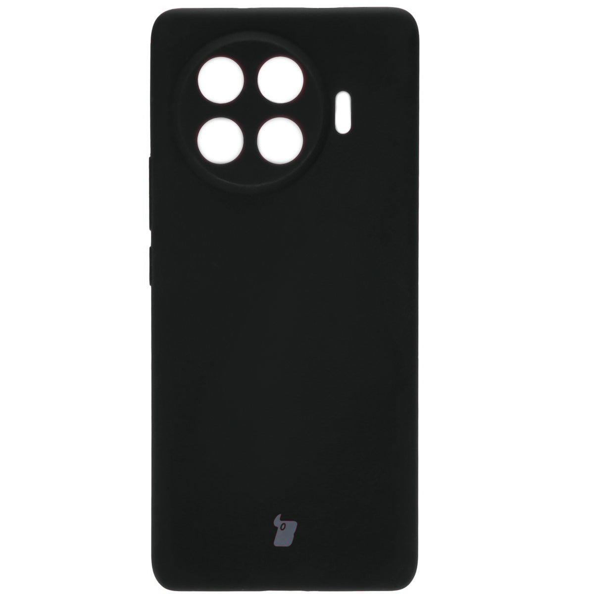 Silikon Handyhülle für Tecno Spark 20 Pro+, Bizon Soft Case, Schwarz