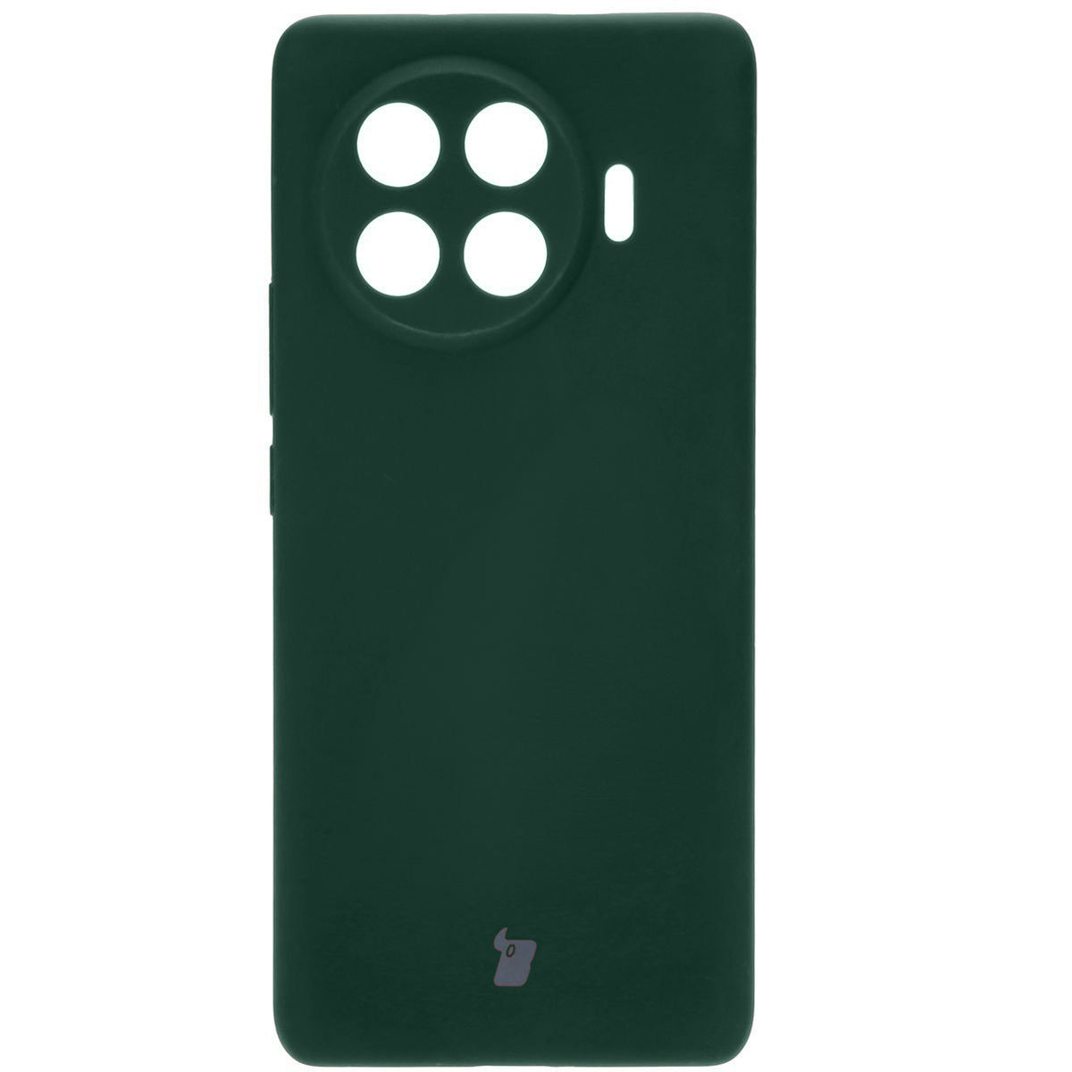 Silikon Handyhülle für Tecno Spark 20 Pro+, Bizon Soft Case, Dunkelgrün